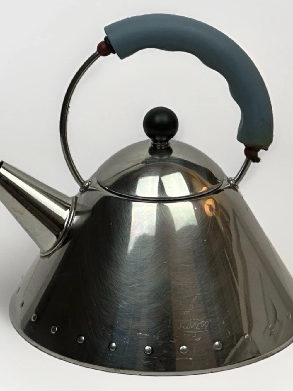 ☕✨ Alessi Michael Graves 9093 Stainless-Steel Tea Kettle, 2-Qt ☕✨